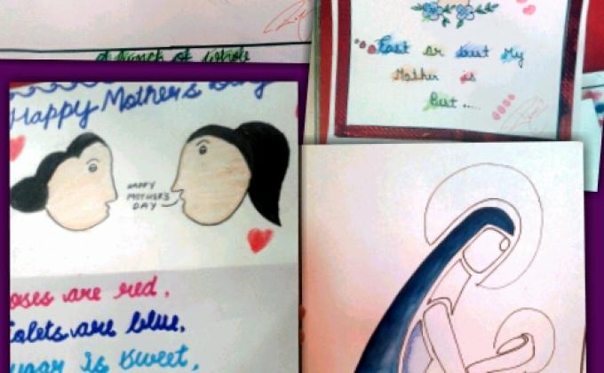 Art competition on Mother's Day