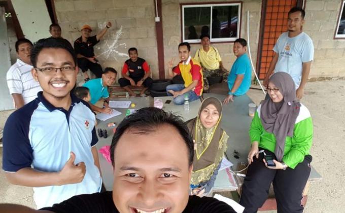 Gotong Royong Transformasi Kem Pengakap Jempol.