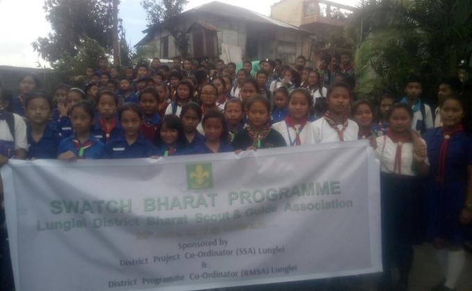 CLEANLINESS DRIVE AT TOWN AREA