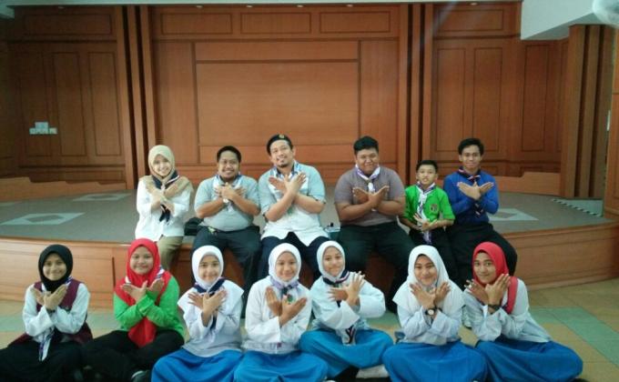 World scarf day peringkat sekolah dan penerangan tentang MoP