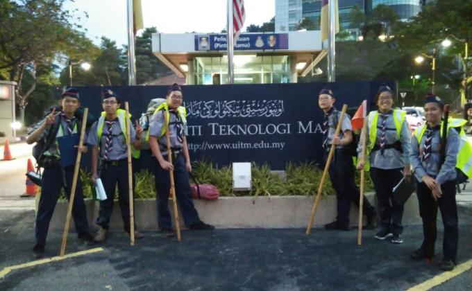 Petaling District Senior Scouts 80 KM Expedition