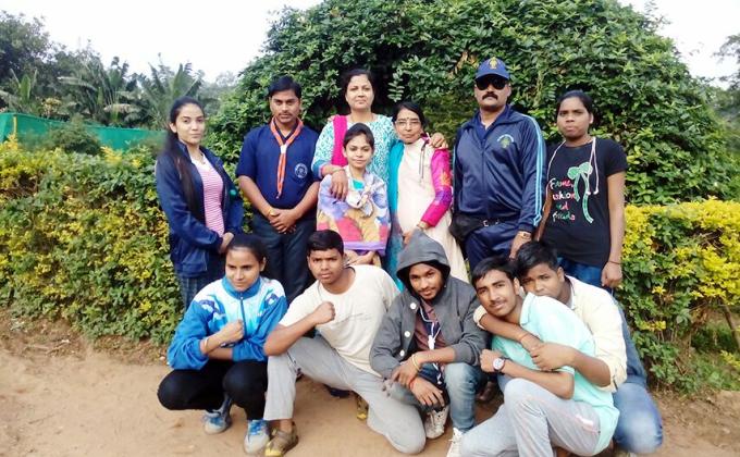Service project at Pachmarhi
