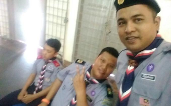 Perkhemahan Asas Badan Beruniform SMK Teluk Panglima Garang.