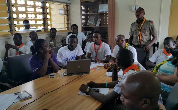 Strengthening the Youth and Management Capacity for Ghana Scout Association