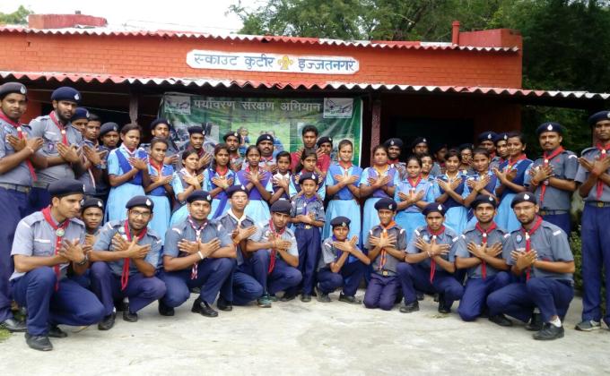 International Peace Day Celebrations The Bharat Scouts & Guides, N. E. Railway, Izzatnagar 