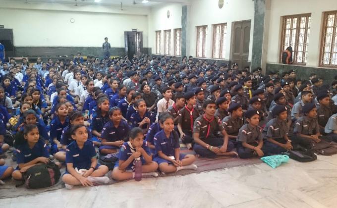 Scouts & Guides interaction session