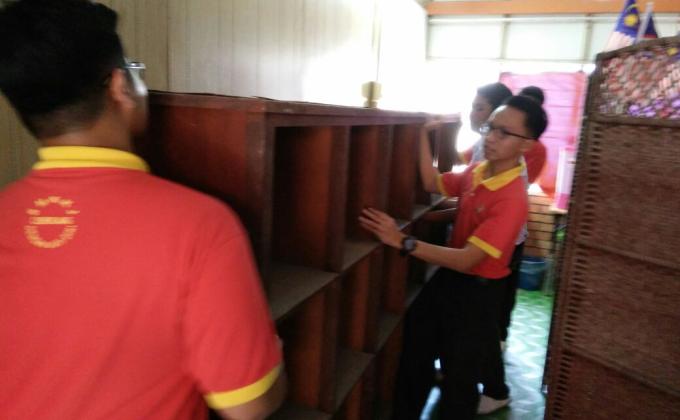 Khidmat Masyarakat-Mengemas Bilik Pengakap