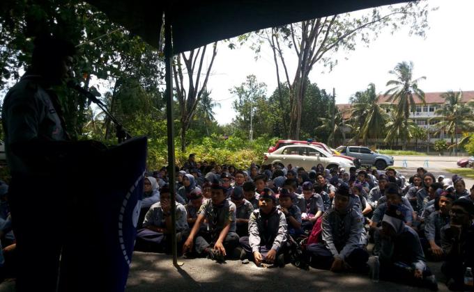 Kem JOTA JOTI di HQ Pengakap