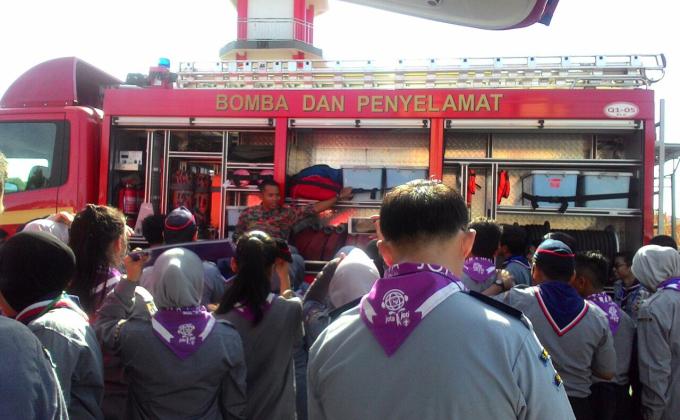 Lawatan bomba Batu Lintang