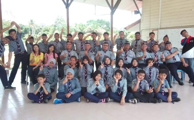 Perkemahan Skim Lencana Maju Pengakap Muda Peringkat Bahagian Sarikei 2016