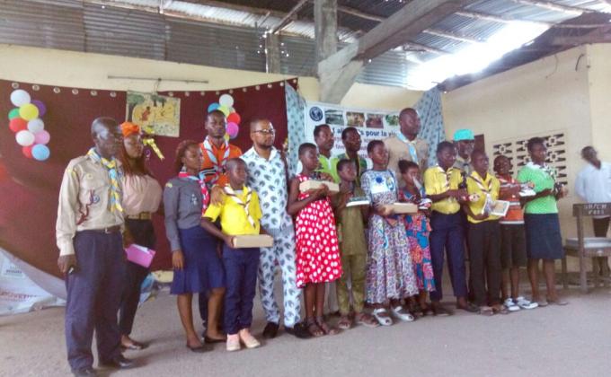 Comémoration du centenaire du louvetisme au Bénin