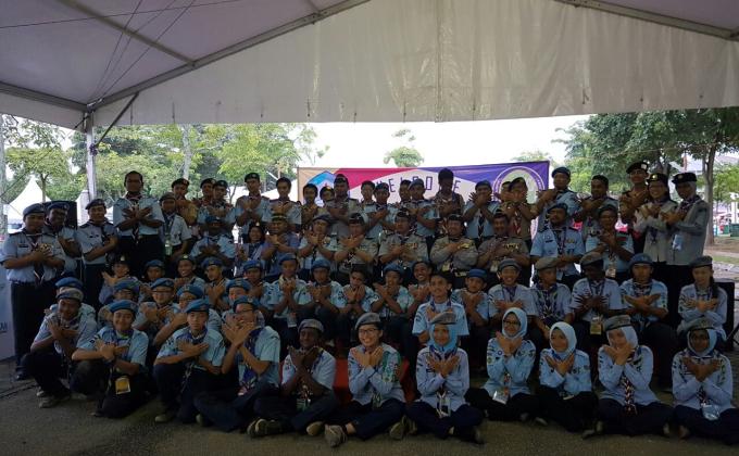 Air scout at 13th malaysia scout jamboree