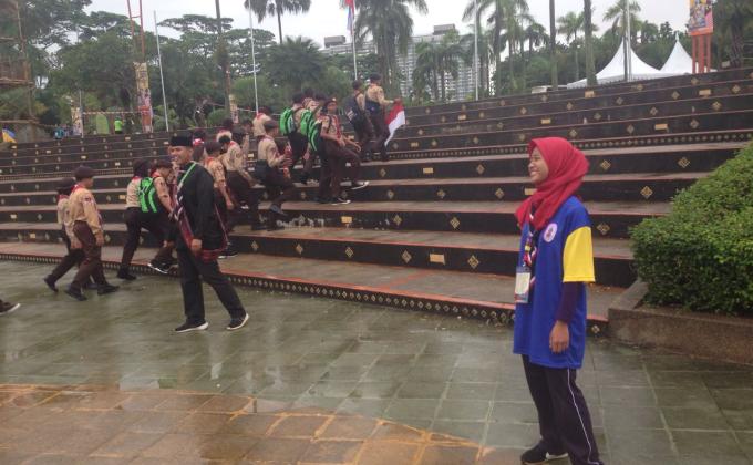 Petugas Jamboree Pengakap Malaysia ke 13
