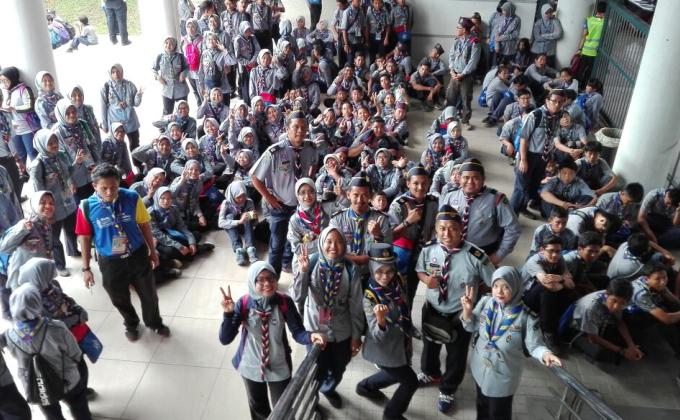 Kontijen Johor ke Jambori Malaysia Ke 13 Kuala Lumpur 2016