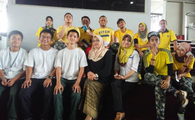 Independent Day Community Service - 'Urusetia Latihan Persembahan Padang Perbarisan Sempena Hari Kebangsaan 2016'