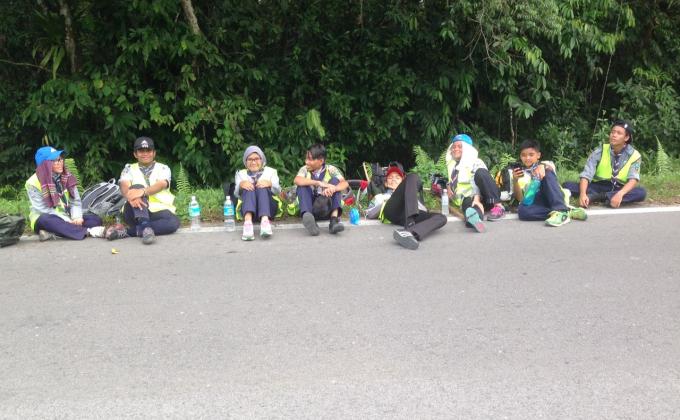 Lencana xpdc akademi pengakap sarawak 2016