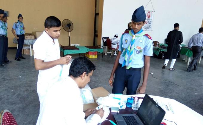 Blood donation campaign