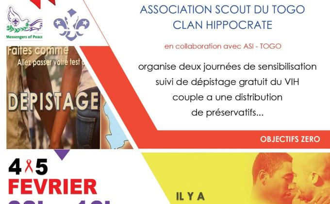 Campagne de Dépistage et de sensibilisation au VIH SIDA, a la tolérance et a la culture a la paix/ Campaign to screen and raise awareness of HIV / AIDS, tolerance and culture to peace