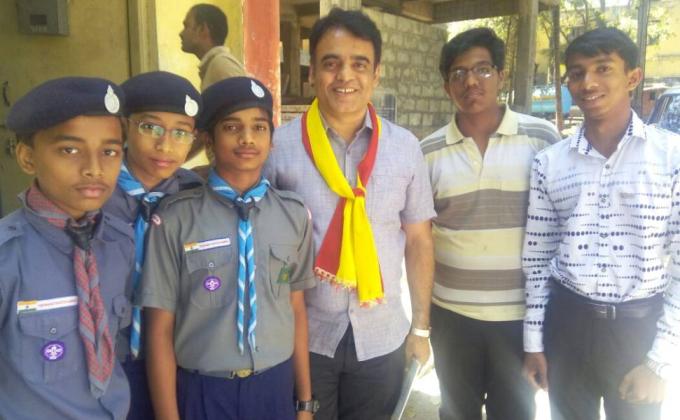 Our service at blood donation camp