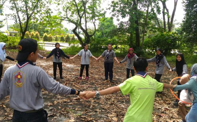 Persediaan Perhimpunan Sarawak Scout MOP