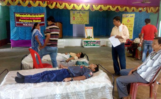 blood donation camp