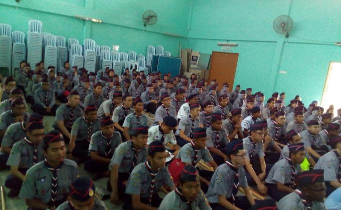 Ujian Sikap Pengakap raja 2017