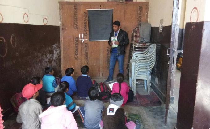 Project "SAMARTH-II" : Service for the kids of Slum Area of Kullu city.