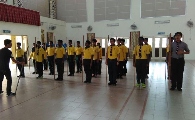 Persiapan Majlis Pelancaran Penubuhan Pengakap Udara