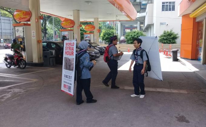 Merawat Duka Rakyat Syria bersama Aman Palestine