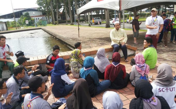 Persediaan Perhimpunan 1st Sarawak Scout MoP dan Founder's Day 2017