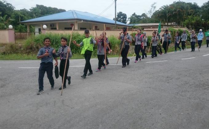 Perkhemahan skim lencana pengakap muda dan remaja akademi pengakap sarawak siri 11