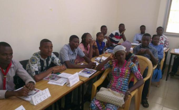 Formation de 125 Pairs Educateurs dont 4 Scouts universitaires à l'Université de Lomé