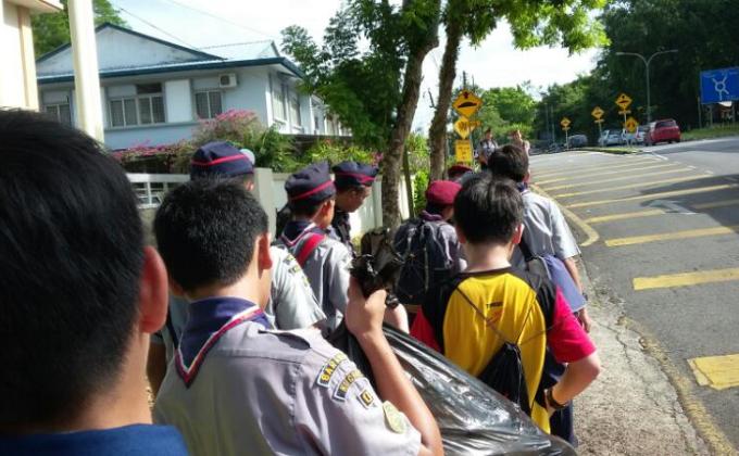 The Clean Hiking Project 2017 For The 1st Kuching Scout Group