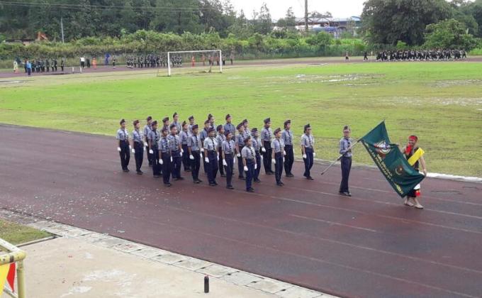 Pembarisan Hari Sukan SMK SIBURAN