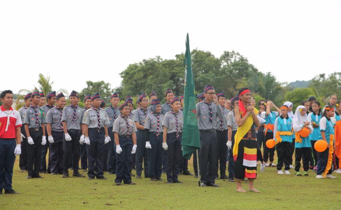 Pertandingan Kawad Kaki Untuk Sukan Sekolah Yang Ke-38