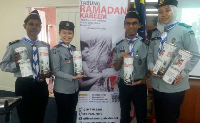 MESYUARAT DAN PENYERAHAN TABUNG AMAN PALESTIN ( MOP )- BP HOUSE