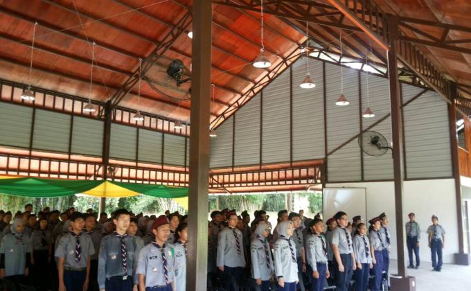 1st in Malaysia Sarawak Scouts Solar Camp