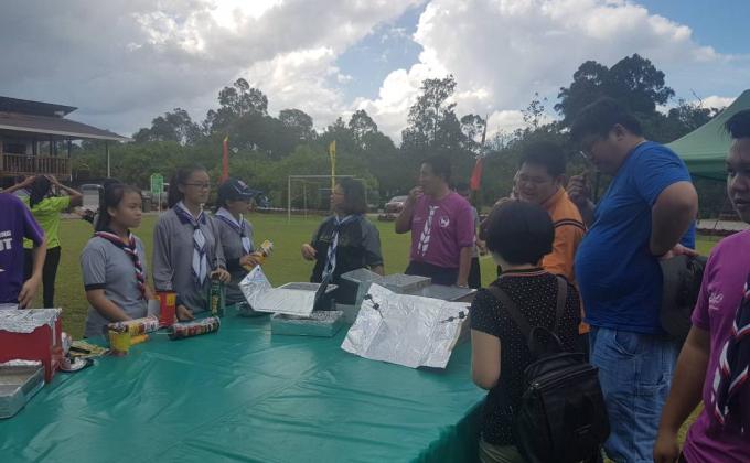 1st in Malaysia Sarawak Scout Solar Camp