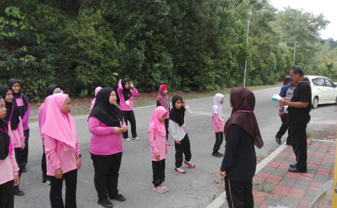 Perkhemahan pergerakan puteri islam sekolah menengah dan rendah daerah maran 2017
