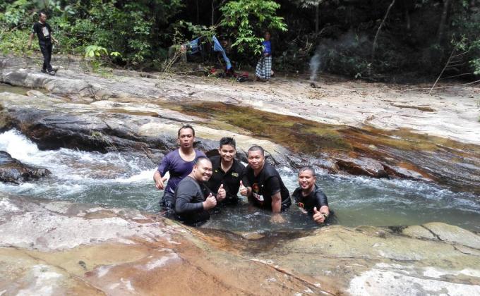hiking ke jeram kuala sentul