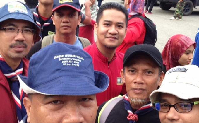 Gembira dalam penat mendaki