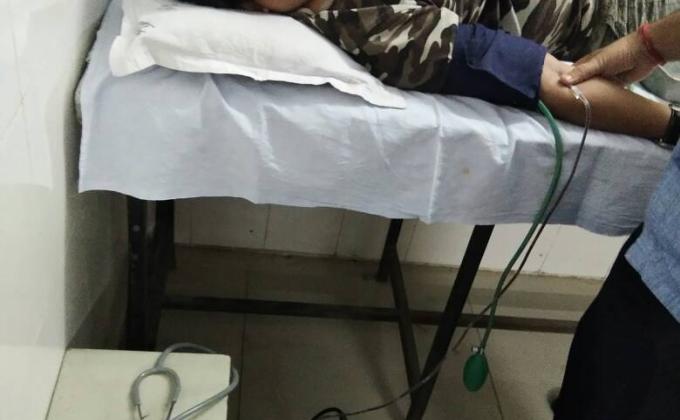 Blood donation camp on call