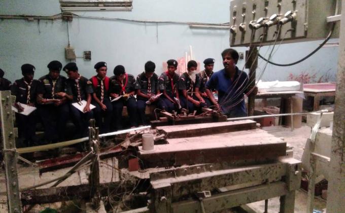 visiting a fiber factory to know its manufacturing process