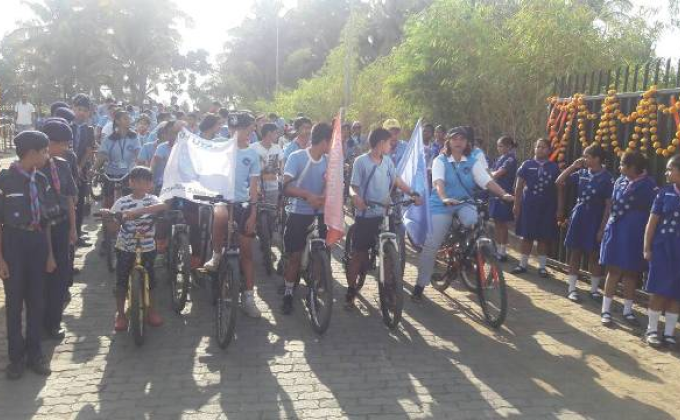 Cycling for good cause