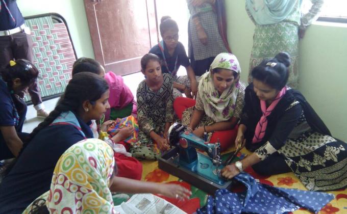 Skill Development project For Village Girls (TAILORING)