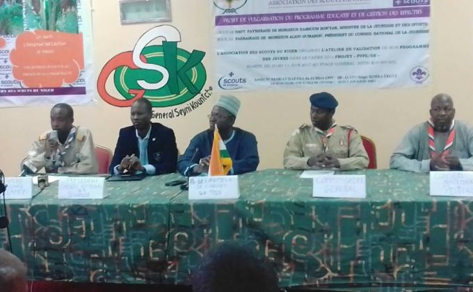 Atelier de validation du programme éducatif des scouts du Niger