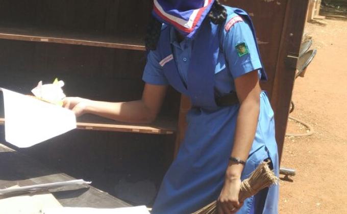 Swatchh Bharat at District scout office 