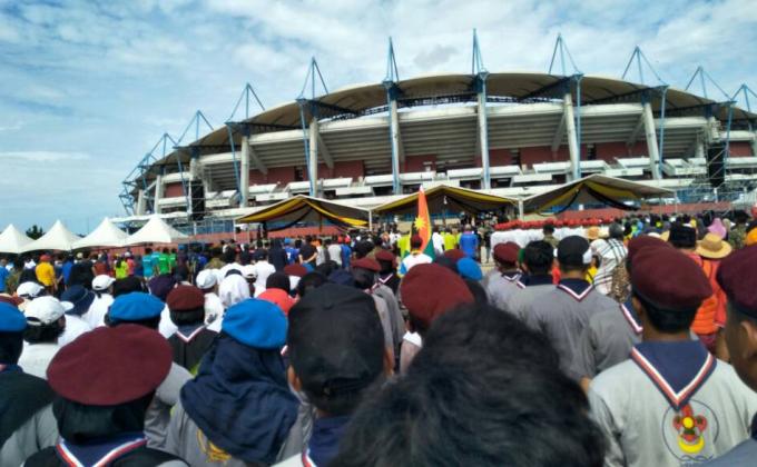 Raptai 1 Perbarisan TYT Akademi Pengakap Sarawak