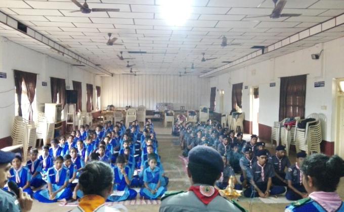 All faith Prayer and Knotting and Lashing Class