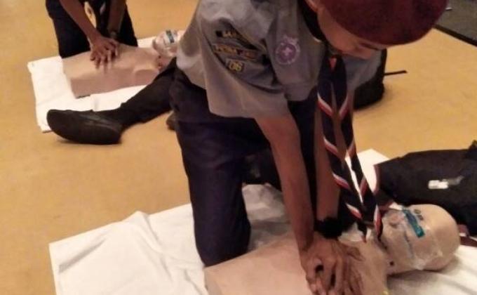 Latihan CPR di UNIMAS